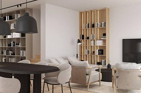 Дом-дуплекс с плавательным бассейном: 8