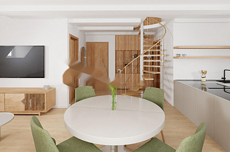 Квартира, 2,5-комнаты в районе Новое Средние Гамелне: 3