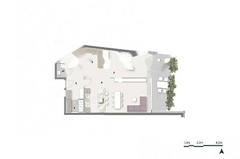 Двухкомнатная квартира в центре Любляны: 2