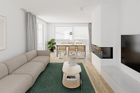 Линхартова трехкомнатная квартира: 3