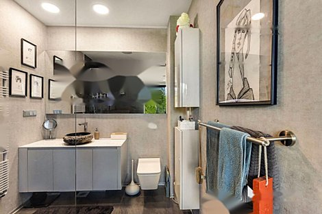 Четырехкомнатная квартира Вич: 18