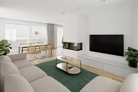 Четырехкомнатная квартира в Новой Ежице.: 1