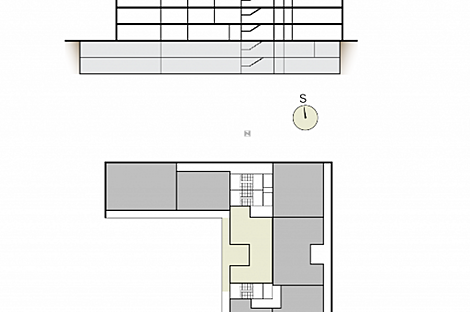 Квартира с тремя комнатами в районе Бежиград.: 2