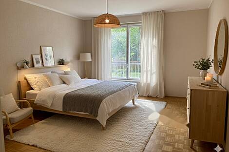 Квартира с четырьмя комнатами: 2