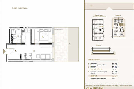 Квартира с 4,5 комнатами, расположена в Зеленой Яме.: 3