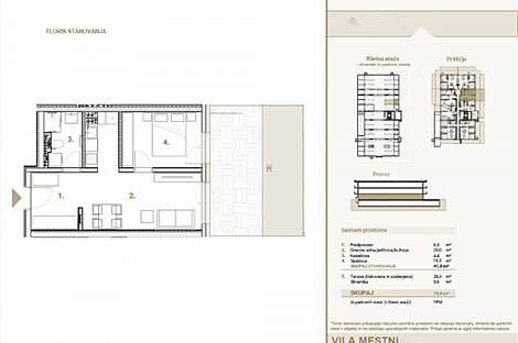 Квартира с двумя комнатами в Трново: 3