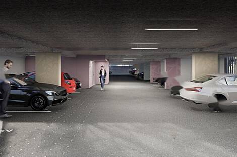 Квартира с одной комнатой Вич: 11