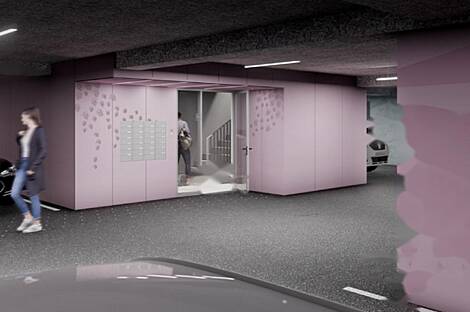 Трехкомнатная квартира, расположенная в районе Вич, в Любляне.: 12