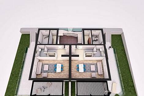 Четырехкомнатная квартира в Изоле: 9