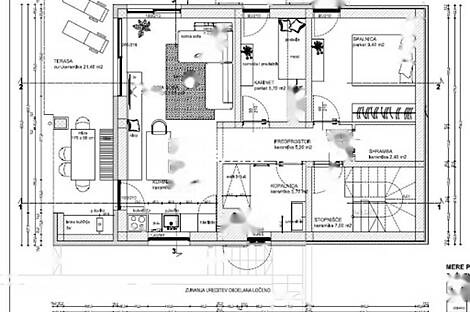 Трёхкомнатная квартира: 2