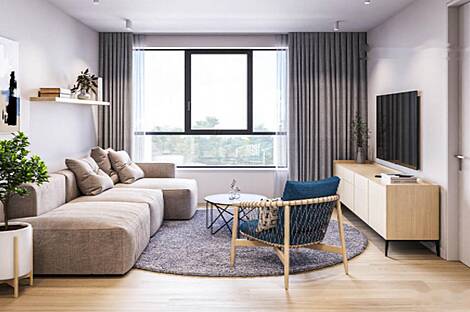 Квартира с тремя комнатами в Козине: 11