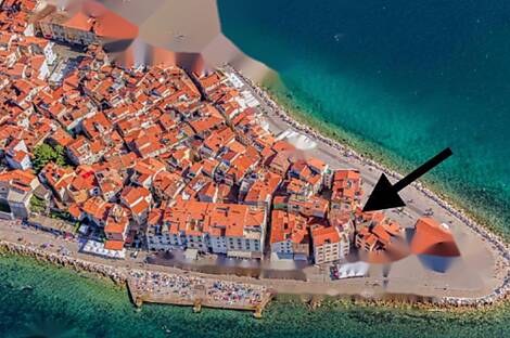 Пиранская двухкомнатная квартира: 1