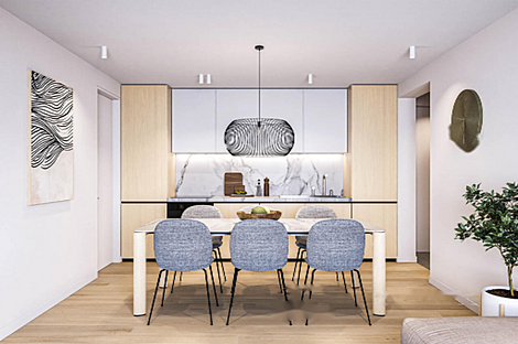 4-комнатная квартира в Козине: 22