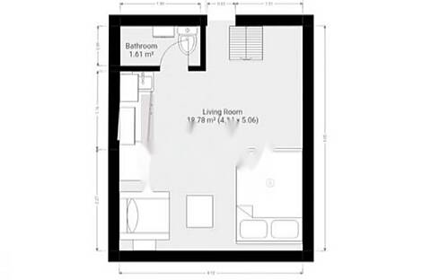 Трёхкомнатная квартира в Пиране: 19