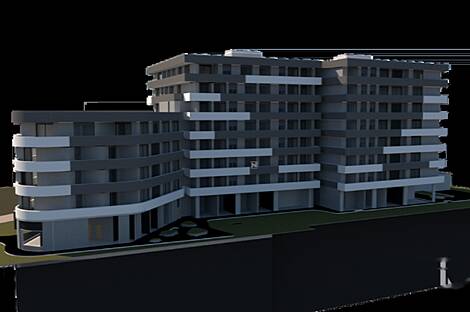 Квартира с четырьмя комнатами в Копере: 4