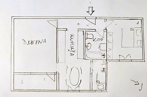 Квартира с двумя комнатами в Копере: 2