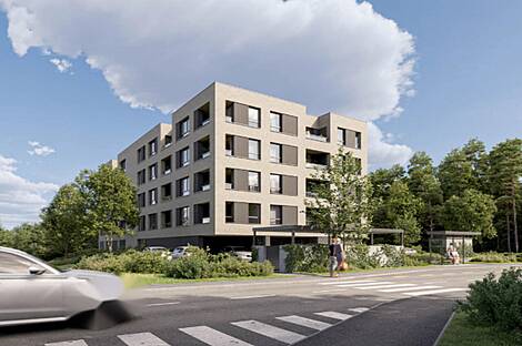 Квартира на три комнаты в Дивача: 11