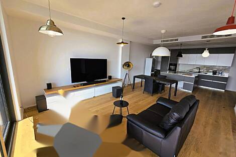 Пентхаус в квартире с тремя комнатами: 1