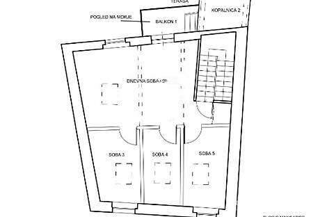Квартира из пяти комнат, расположенная на набережной: 2