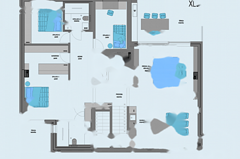 Квартира из четырех комнат в резиденции Изола Моменто: 2