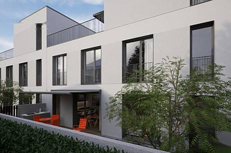 Квартира с террасой, новая, в Любляне, район Шишка, Объект 1.: 13