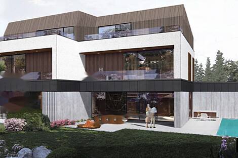 Квартира с террасой в Долгом Мосту: 2