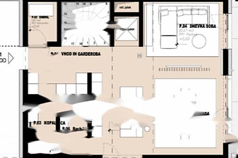 Квартира с террасой в Долгом Мосту: 4