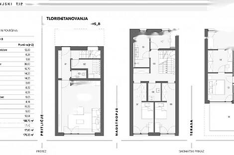Квартира с террасой в районе Новая Любляна Вич.: 13