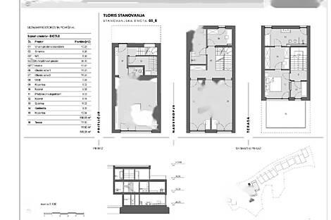 Жилище с террасой в районе Вич, Любляна: 2