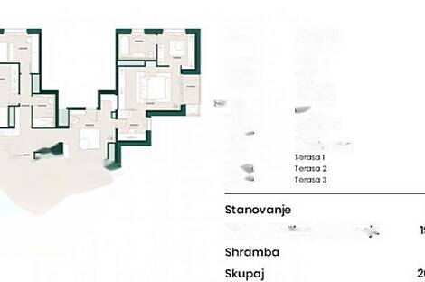 4-комнатная квартира в Жешке: 3