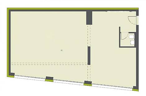 Квартира в Безиграде, используемая в коммерческих целях.: 2