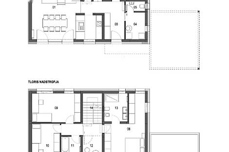 Трново дом с двумя этажами: 2