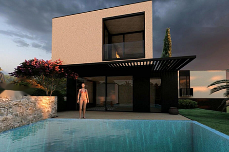 Двухуровневый дом в Копере, район Бошамарин.: 8