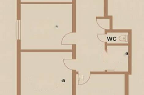 Трехкомнатная квартира в Белиграде.: 2