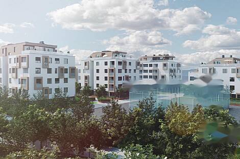 Квартира с тремя комнатами в квартале Жидан: 1