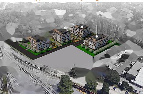 Квартира с тремя комнатами в квартале Жидан: 9