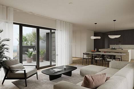 Апартаменты с четырьмя комнатами Шишка: 4