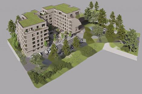 Квартира с тремя комнатами на Шлосарьевой улице: 2