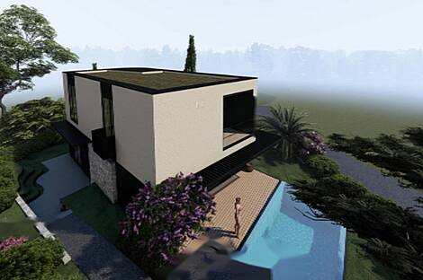 Объект Б в Бошамарине представлен домом: 15