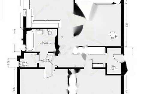 Квартира с тремя комнатами рядом с морем: 2