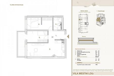 Трехкомнатная квартира в Трново: 3
