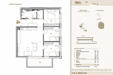 Четырехкомнатная квартира в Трново: 3