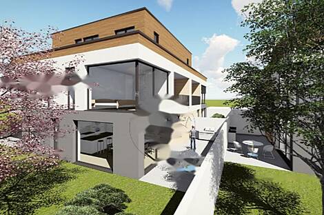 Новый Дравле дом с террасой: 1