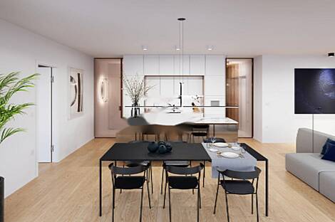 Четырехкомнатная квартира в Юрцковом поселении.: 12