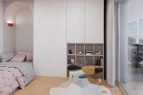 Четырехкомнатная квартира в Юрцковом поселении.: 22