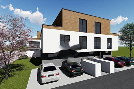 Новый двусемейный дом в районе Дравле Объект Б: 5