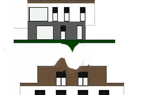 Новый двусемейный дом в районе Дравле Объект Б: 13