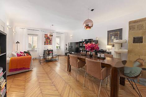 Квартира с четырьмя комнатами в центре города Любляна: 1