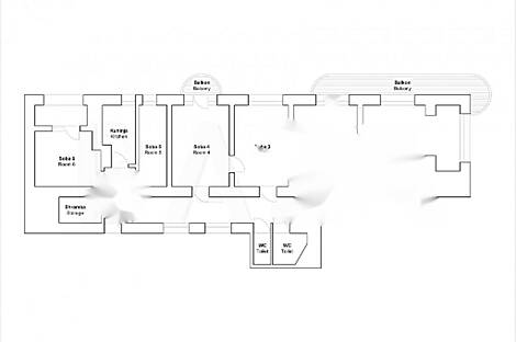 Многокомнатная квартира, минимум пять комнат, в Центральном районе: 9