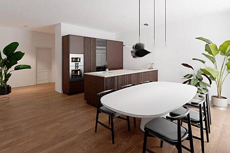 Многокомнатная квартира в центре: 1